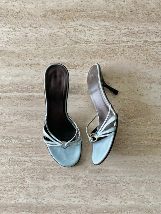Gucci Shoes - Vintage Gucci Tom Ford-era Ring Sandal Heels